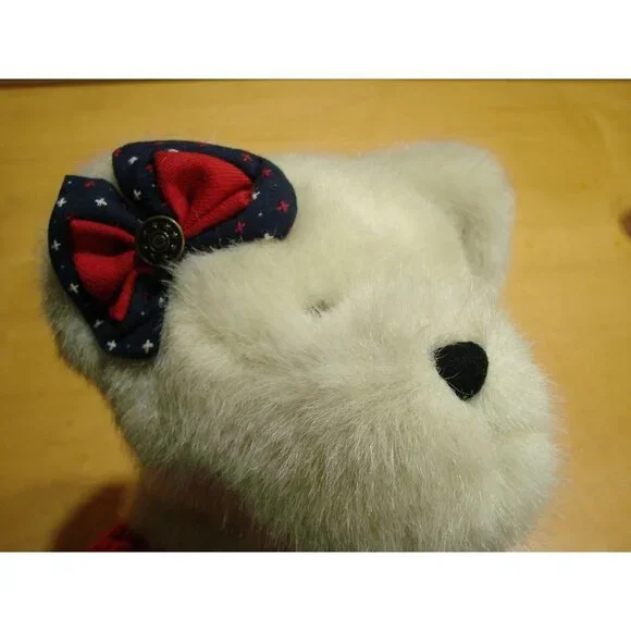 Vintage 2002 Boyds Bears Commemorative Edition Patriotic Dress Plush Jointed 18" - Picture 11 of 12